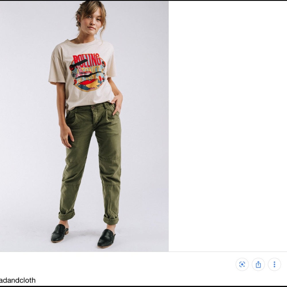 Free People Utility Boyfriend Pants